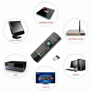 MX3 Backlit Air Mouse Smart Voice Remote <strong>Control</strong> 2.4G RF Wireless With Keyboard for H96 MAX Smart Home Android TV Box Controller