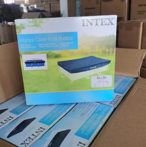 INTEX 28038 Cubierta de Piscina Rectangular 118 "X 79" 300X200cm 9ft 10 "X 2M Cubierta de Piscina Rectangular de PVC - Product Image 5