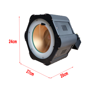 ไฟเอฟเฟกต์แสงสไตล์เรโทร RGB ใหม่ล่าสุดไฟโปรเจกเตอร์ควบคุมด้วยระบบเสียง DMX สำหรับดีเจมิวสิคฮอลล์ปาร์ตี้สีแดงสุดคูล - Product Image 2