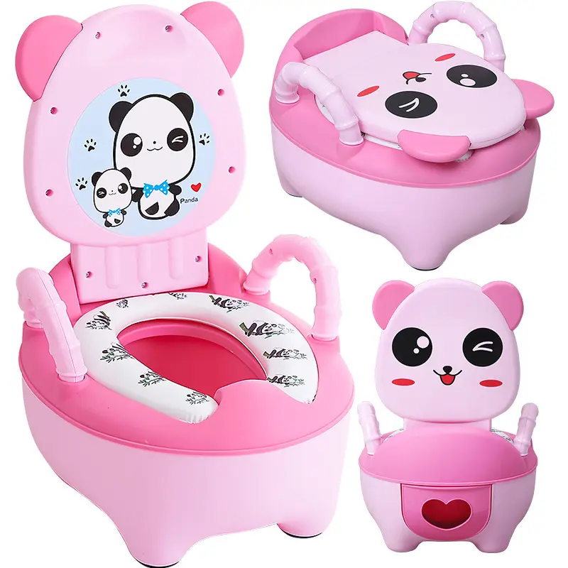 Baby Potty Training Siège de toilette pour enfants bébé 1-6 ans Toilette pour bébé dessin animé Bassin urinaire pour enfants