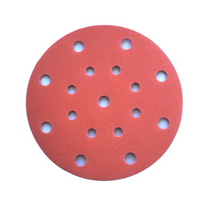 Lixa 125mm para polir ferramentas abrasivas gancho e laço lixa rebanho lixar disco