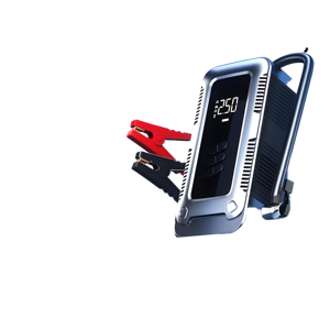Fonksiyonlar taşınabilir araba yüksek güç takviyeli marş aküsü paketi ile hava kompresörü 6 in 1 araba atlama marş kiti pil Booster yardım - Product Image 1