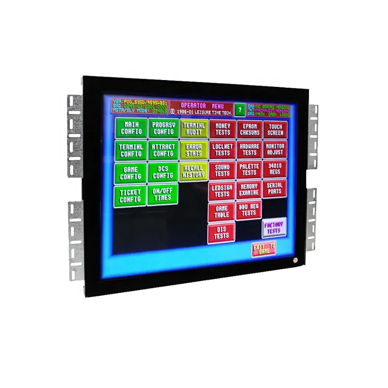 Pantalla táctil LCD 3M ELO 17, 19, 22, 24, 32 pulgadas, POG, juegos operados por monedas, monitor con pantalla táctil IR