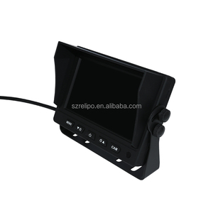 Sistema de cámara de respaldo inalámbrico de 5 pulgadas AHD dual de calidad con monitor impermeable para función de vista nocturna de camiones y furgonetas - Product Image 3