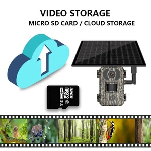 4MP 2K Camouflage 4G telecamera solare PIR sensore di rilevamento del movimento Wireless 4G telecamera caccia solare - Product Image 5