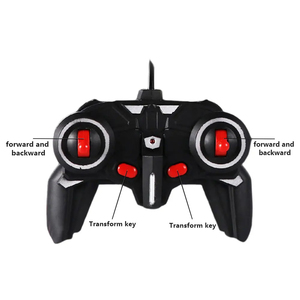 ワンボタン変形リモコンRCカーロボットモデルおもちゃ子供ギフトおもちゃ男の子用リモコン車 - Product Image 3