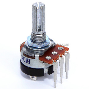 16mm <strong>linear</strong> <strong>potentiometer</strong> with switch 10k rotary <strong>potentiometer</strong> with switch - Product Image 1