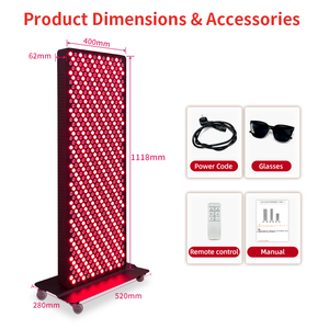 Mesin PDT REDSKY 660NM 850NM 600 LED, Perangkat Terapi Inframerah Dekat, Panel Terapi Cahaya Merah LED untuk Seluruh Tubuh - Product Image 5