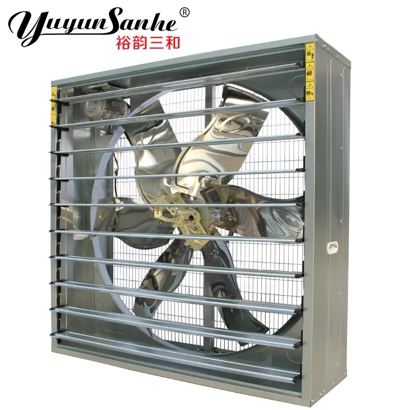 Ventilatore per pollame ventilatore di scarico con motore monofase/trifase