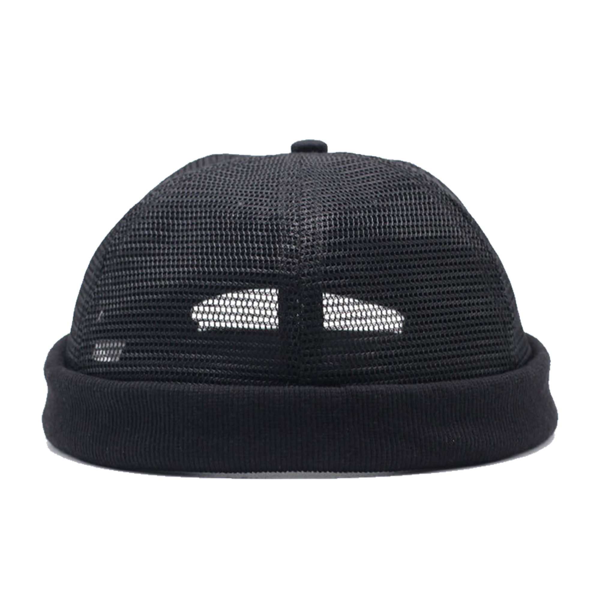 #7-Black half mesh