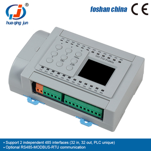 Huaqingjun 12-in 12-out <strong>Relay</strong> <strong>Output</strong> PLC 2-Channel Analog <strong>Inputs</strong> 0-10V WIFI PLC for Greenhouse Automation - Product Image 3