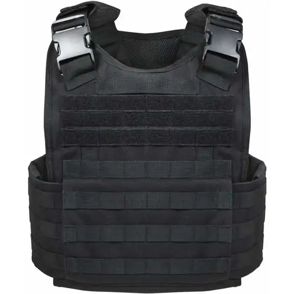 Gilet nero gilet tattico di sicurezza mimetico gilet di protezione del supporto del piatto di sicurezza