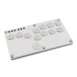 Flatbox Hitbox Mini Arcade Fighting Game Console <strong>with</strong> <strong>Xinput</strong>/Dinput Video Game Encoder <strong>Controller</strong> for PC/PS3/NS/PS4 - Product Image 2