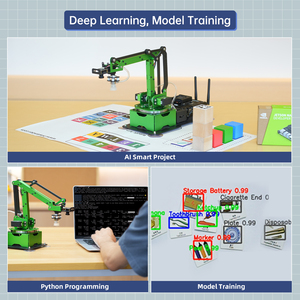 Hiwonder JetMaxPythonプログラマブルJETSON NANOROSオープンソースAIビジョン認識ロボット教育用ロボットアームキット - Product Image 3