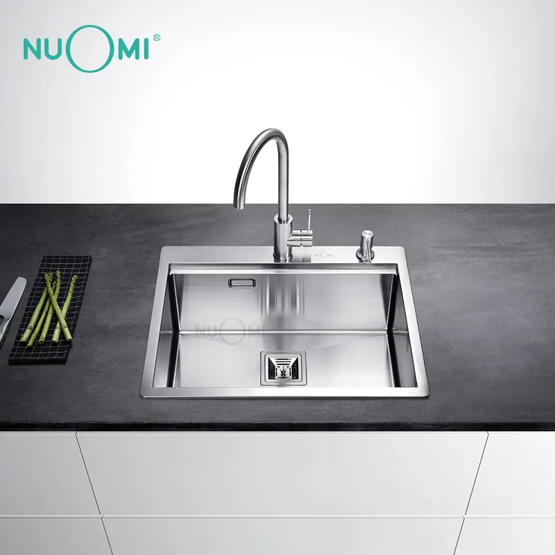 NUOMI NORTH Series ร้อนขายเคาน์เตอร์ลึกชามเดี่ยวอ่างล้างหน้า