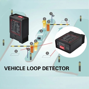 Traffic Inductive Single <strong>Channel</strong> <strong>Vehicle</strong> <strong>Loop</strong> Detector for Speed Radar <strong>Sensor</strong> for Car for Boom Barriers Parking Lot
