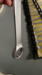 1/4 -15/16手动开口扳手工具组手持式英寸扳手组合扳手 - Product Image 2