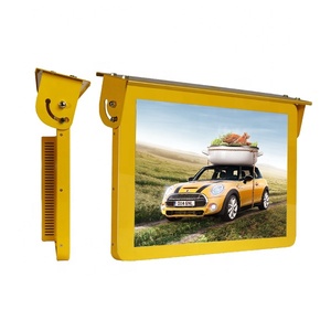 18,5 дюймов небольшой размер сети android WIFI digital signage в автобусе 4G монитор digital signage - Product Image 2