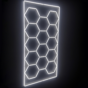 Eenvoudige Installatie Honingraat Effect <span class=keywords><strong>Led</strong></span> Licht <span class=keywords><strong>Kit</strong></span> Voor Garages En Kantoor Werkruimten Voor Amazon Compatibel Met Lichtbak En Lamp - Product Image 6