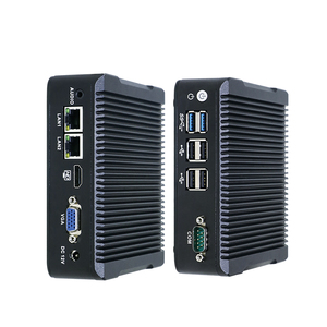 デュアルコムミニWindows 10/11 Linux PC Intel J1900チップセット4GBビデオメモリDDR3 RAM HDD Fanless米国/EU/AU/CNプラグ用 - Product Image 2