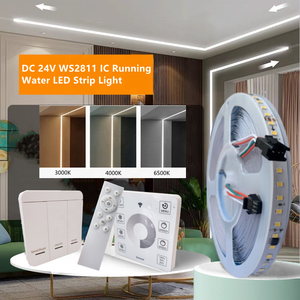 LED-Steuerung 8-Stichtoff Berührung RF Fernbedienung Dimmen 5V 12V 24V Einzelausleuchtung Farbe CCT RGB Led-Streifen Licht-Dimmer-Steuerung