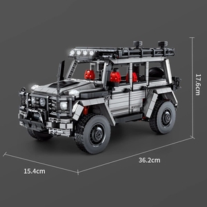Sembo 701970ของเล่นเพื่อการศึกษา Diy รุ่นอิฐชุดควบคุมวิทยุไฟฟ้า G500ประกอบ Rc บล็อกอาคารรถชุด - Product Image 5
