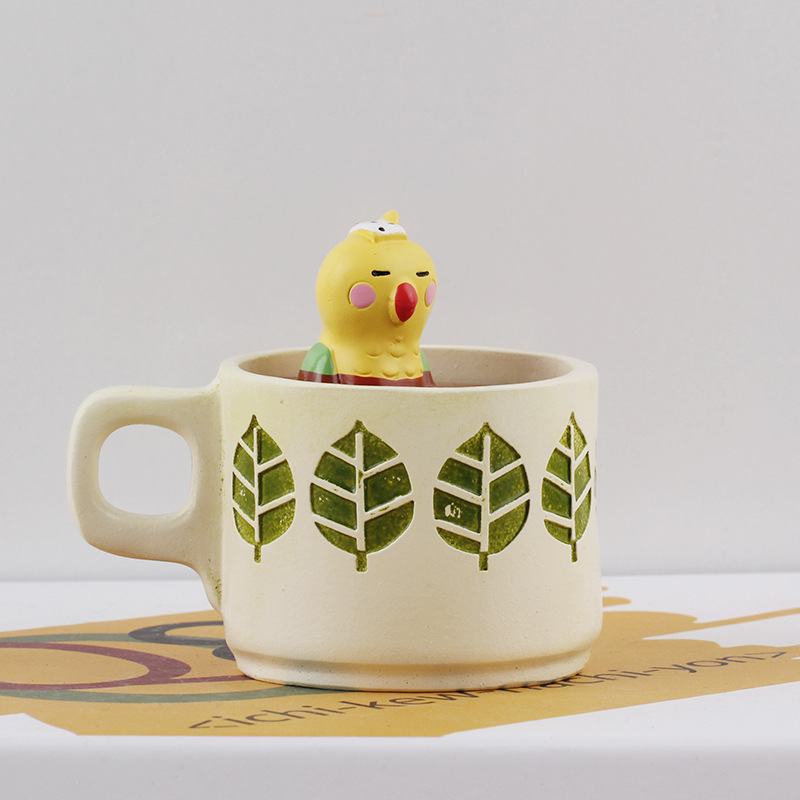 Bird-shaped water bottle storage box (not for drinking)