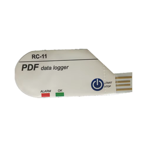 Registrador de datos de un solo uso con sensor de temperatura NTC interno PDF rango de medición de-30 ℃ ~ 70 ℃ OEM personalizable - Product Image 1