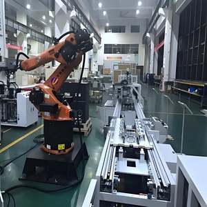 Double Speed Chain Linear Conveyor Working Production Line With <strong>Robotics</strong> <strong>System</strong> - Product Image 4