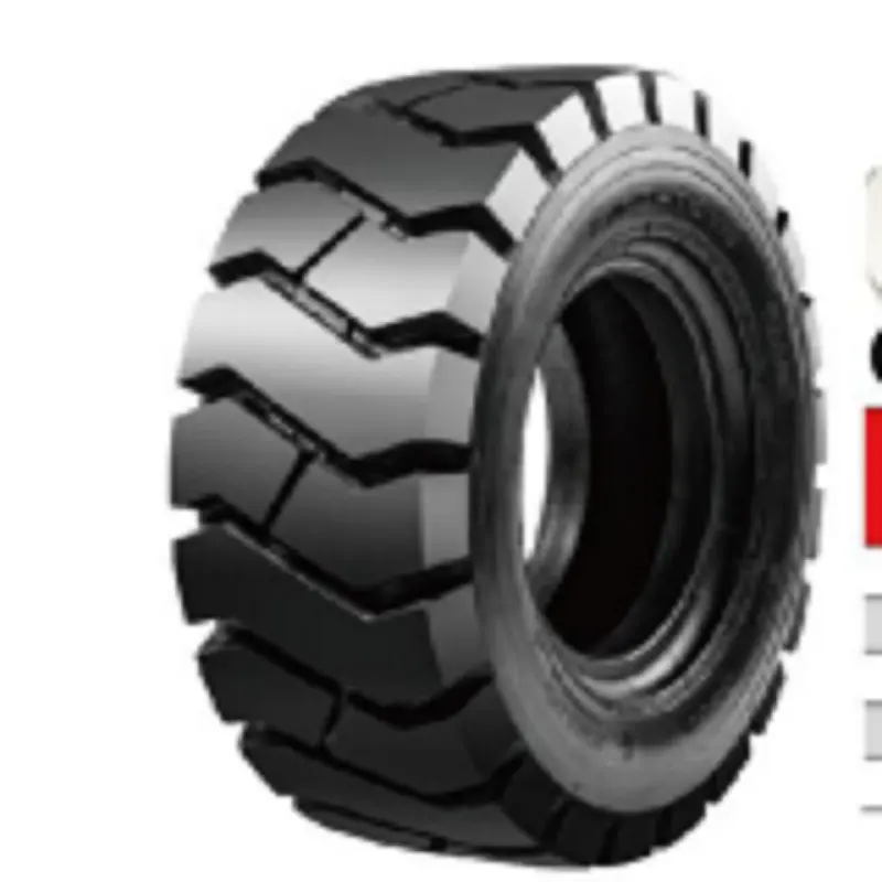 Yüksek elastikiyet CG68 300-15 endüstriyel Forklift lastiği şişme lastik yükleyici lastik