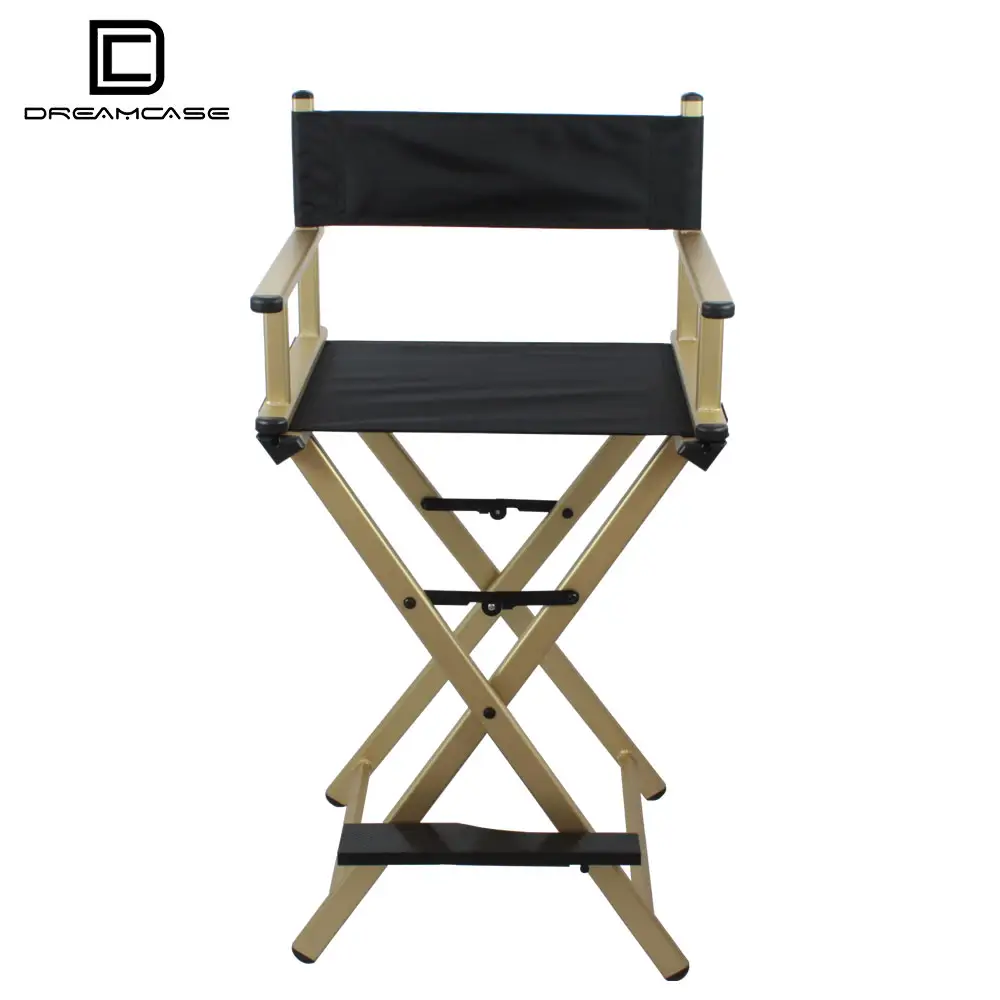 DreamCase Artis Portable Director Telescopic Studio Headrest Carry Bag Makeup Set Chair