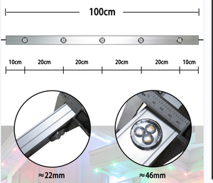 Waterproof Full Color Led Pixel Light 12V <strong>Input</strong> 30mm Ws2811/ucs2904b Led Pixel Christmas Light String Point Light - Product Image 1
