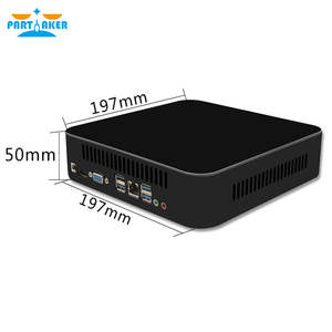 Partaker 8th Gen i3 i5 i7 DDR4 oyun Mini PC Win 10 masaüstü bilgisayar oyun pc linux Nettop barebone HTPC VGA HD-MI WiFi - Product Image 3