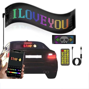 Hochwertige RGBIC-LED-Pixel leuchten USB-anges ch lossenes programmier bares Display für DIY-Text-Sprach steuerung 6000K Farb temperatur - Product Image 1
