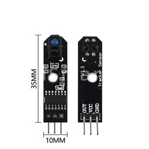 TCRT5000ライントラックセンサーモジュール3ピン反射赤外線フォロワーセンサースイッチ障害物回避モジュール - Product Image 2
