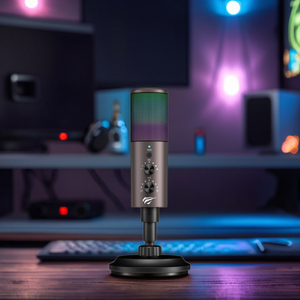 Havit Gk61 Máy Tính Live Streaming Ghi Âm Mic RGB Chơi Game Chuyên Nghiệp Condenser Microphone - Product Image 2