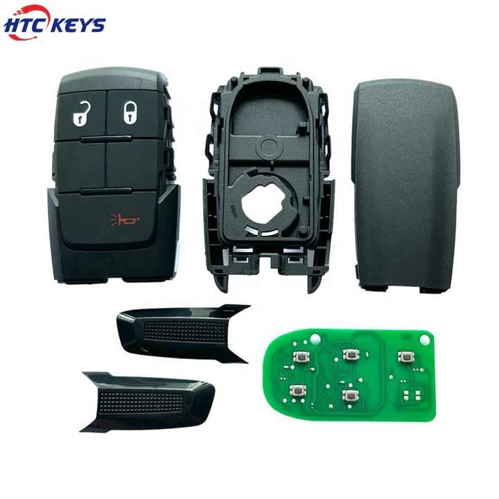 Auto Car Replacement Remote Control Key 2+1 Button Key Shell 433mhz 4A Chip for D-odge Car Keys