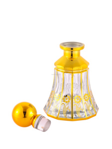 250MLHand UV Painting <strong>Attar</strong> Display Customized Logo Glass Oud Oil Bottle Decanter - Product Image 5