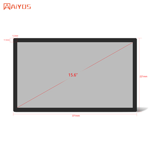 15,6 дюймов HDMI/USB-C IPS FHD ЖК-дисплей OEM 1920*1080 портативный монитор сенсорный экран монитор Buit-in динамик - Product Image 5