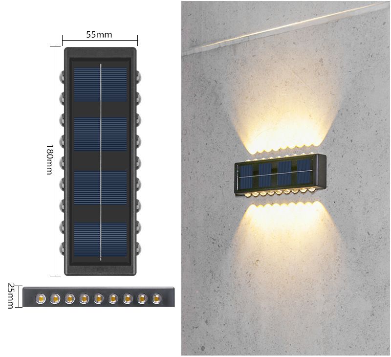 18 LED lumière chaude (batterie nickel-hydrure)