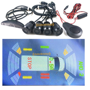 Sensor de aparcamiento Parktronic automático con 4 sensores, cámara de marcha atrás para coche, sistema de detección de Monitor de aparcamiento, pantalla Digital - Product Image 3