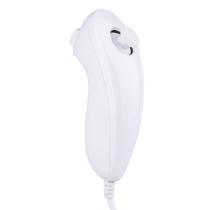 <strong>Wii</strong> Straight Handle <strong>Wii</strong> Left and Right Hand Controller Infrared Sensor Wireless Connection Vibration Multi-function Game Console - Product Image 1