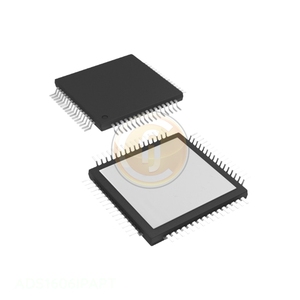 Data Acquisition IC ADC 16BIT SIGMA-DELTA 64HTQFP <strong>ADS1606IPAPT</strong> Electronics Component - Product Image 1