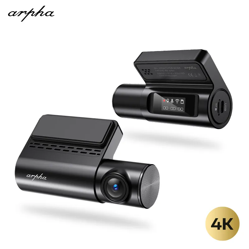 Arpha A14 Versteckte Mini Auto Dash Kamera Nachtsicht Auto Kamera Dashcam Auto DVR Wireless Wifi Dash Cam 4k Auto Kamera Dash Cam