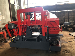 Çin profesyonel Metal şerit otomatik yatay şerit testere makine boru kesme makinesi kesme aracı gördüm - Product Image 2