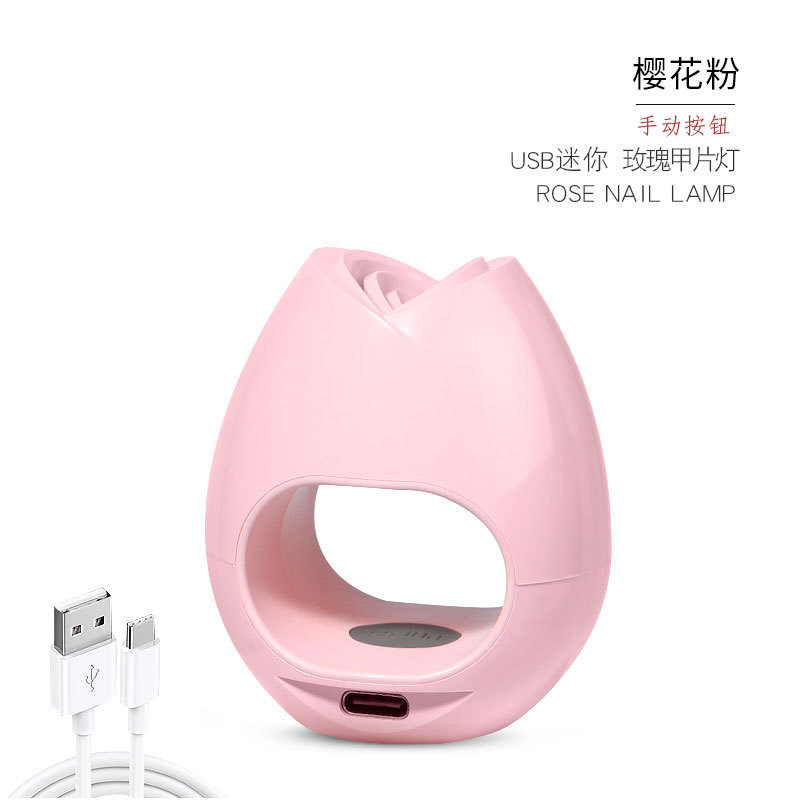 Fleur de cerisier rose (style bouton)