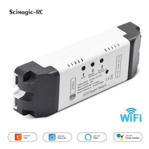 Tuya Smart Wifi Switch Modul 7-32V APP Fernbedienung Inching Self Locking Relay Sprach steuerung Alexa Google Home - Product Image 4