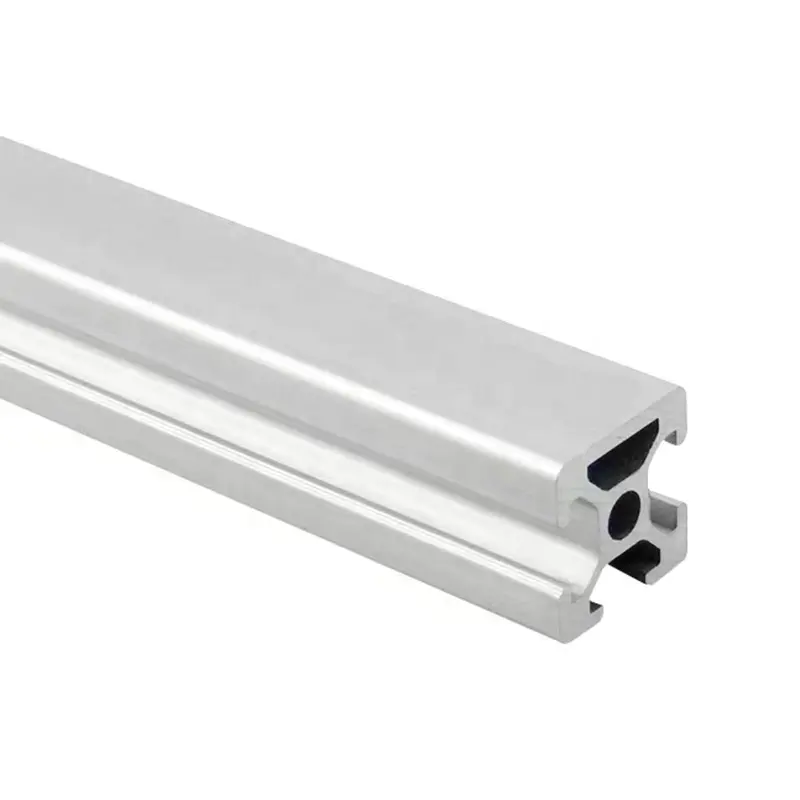 Fábrica de aluminio 2020 Perfil de aleación de extrusión de aluminio Venta al por mayor Impresora 3D Pequeño tubo cuadrado de aluminio