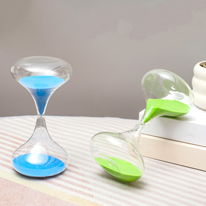 Sáng Tạo quả tạ hình dạng kính đồng hồ cát hẹn giờ 30 phút kính đồng hồ cát cá nhân phong cách hiện đại trang trí máy tính để bàn nhà - Product Image 1