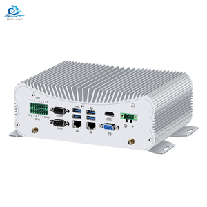 2 LAN POE Port Vehicle <strong>X86</strong> BOX PC I7 10610U I5 10210U Industrial <strong>Embedded</strong> <strong>Computer</strong> Fanless Industrial Box <strong>Computer</strong> - Product Image 1